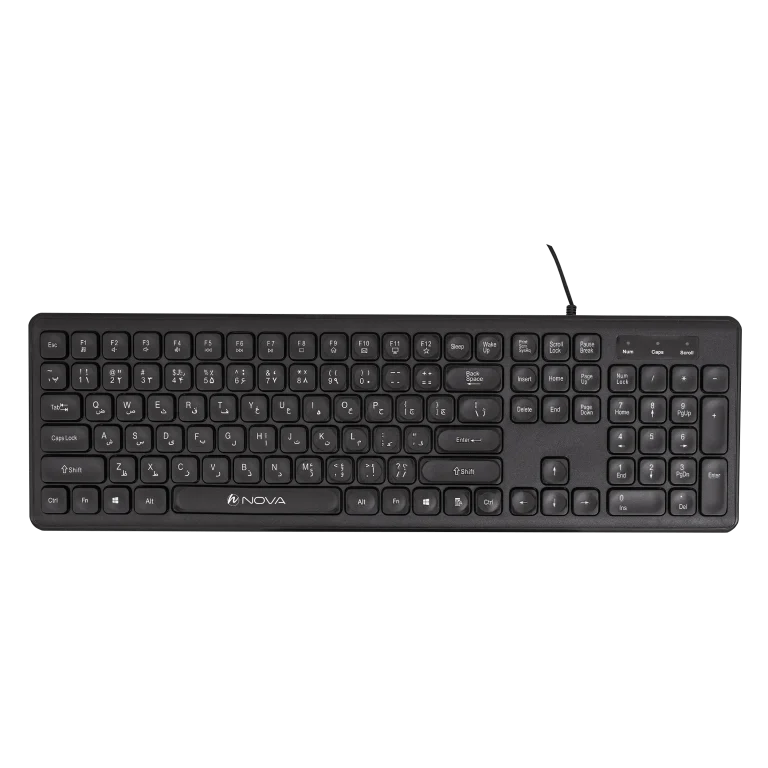 خرید اینترنتی کیبورد باسیم نوا مدل NOVA NK-101