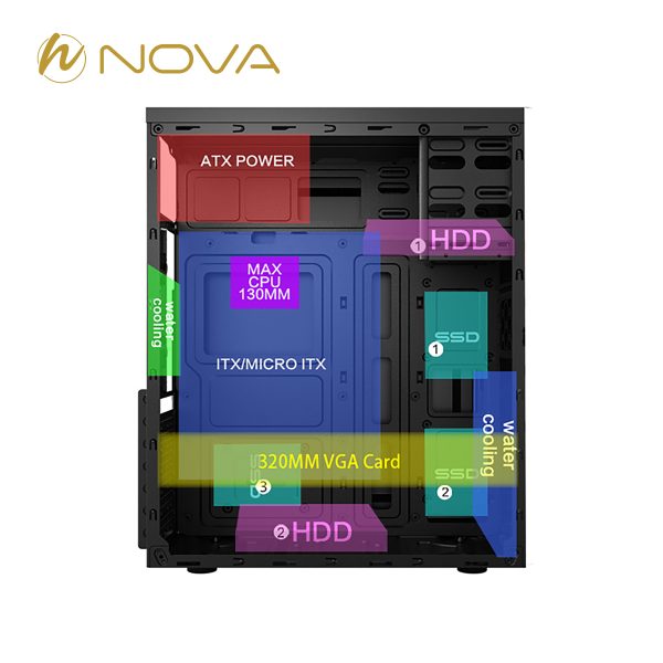 کیس نوا مدل NC-E188 - Image 11