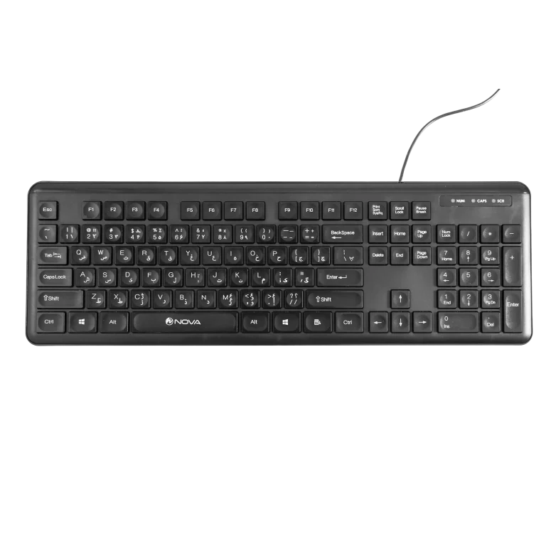 خرید اینترنتی کیبورد باسیم نوا مدل NOVA NK-102