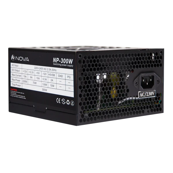 پاور کامپیوتر 300 وات نوا مدل NOVA NP-300 80Plus