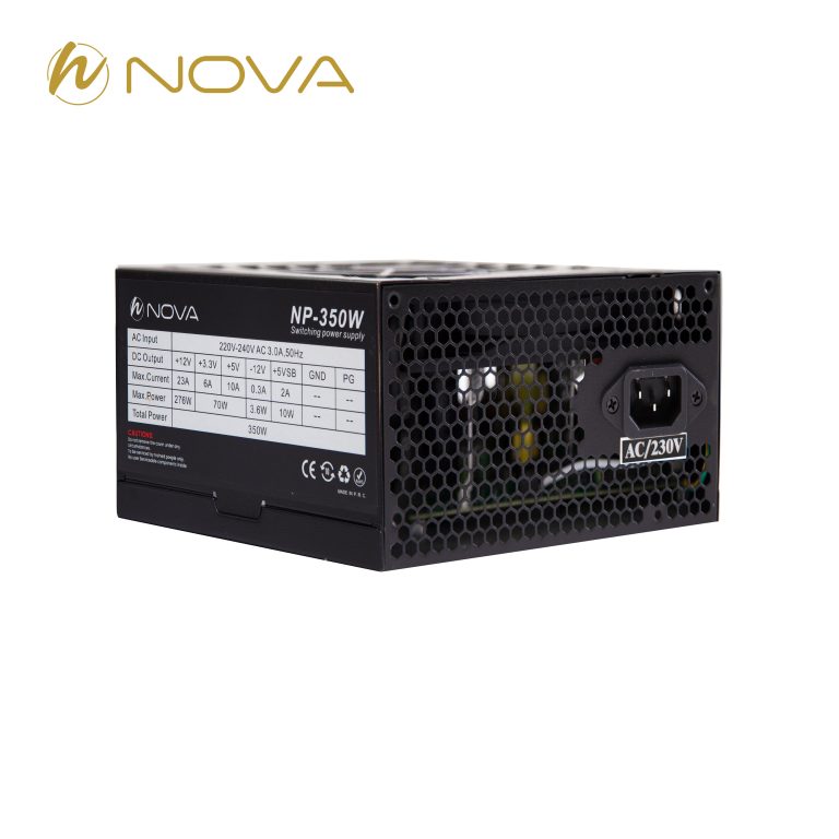 پاور کامپیوتر 350 وات نوا مدل NOVA NP-350 80Plus