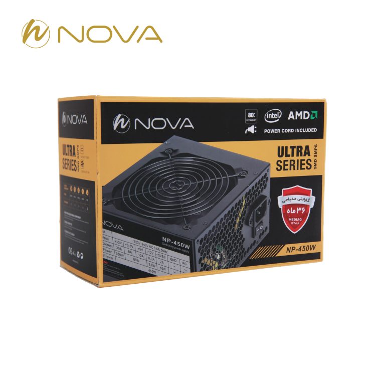 منبع تغذیه نوا مدل NP- 450