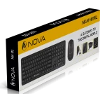 موس و کیبورد بی سیم نوا مدل Nova NKM-1401WL - تصویر 10