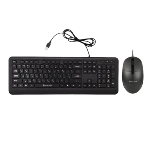 موس و کیبورد باسیم نوا مدل Nova NKM-1403